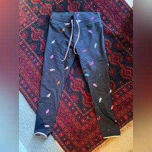 The Upside, The Good Dinosaur Midi Leggings, Indigo Multi, L